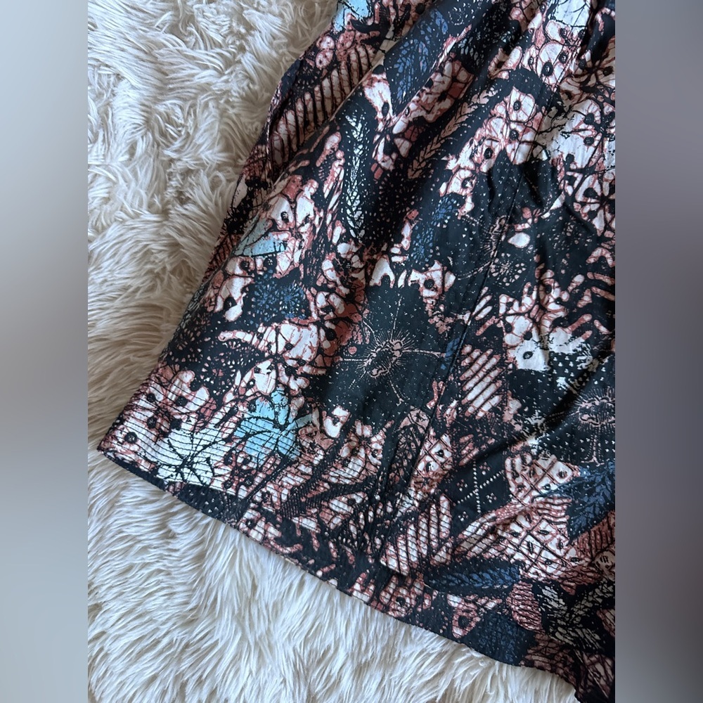 Ulla Johnson Alegria Playsuit Romper Puff Sleeve in Rosewood Size 0 - Picture 15 of 15